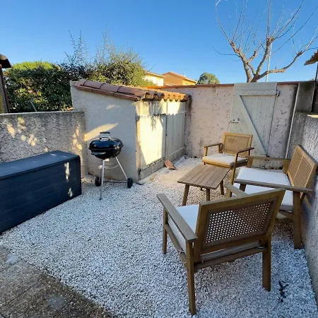 Maison Cosy A 10 Min, Parking, Climatisation, Wi-fi 圣西普里安